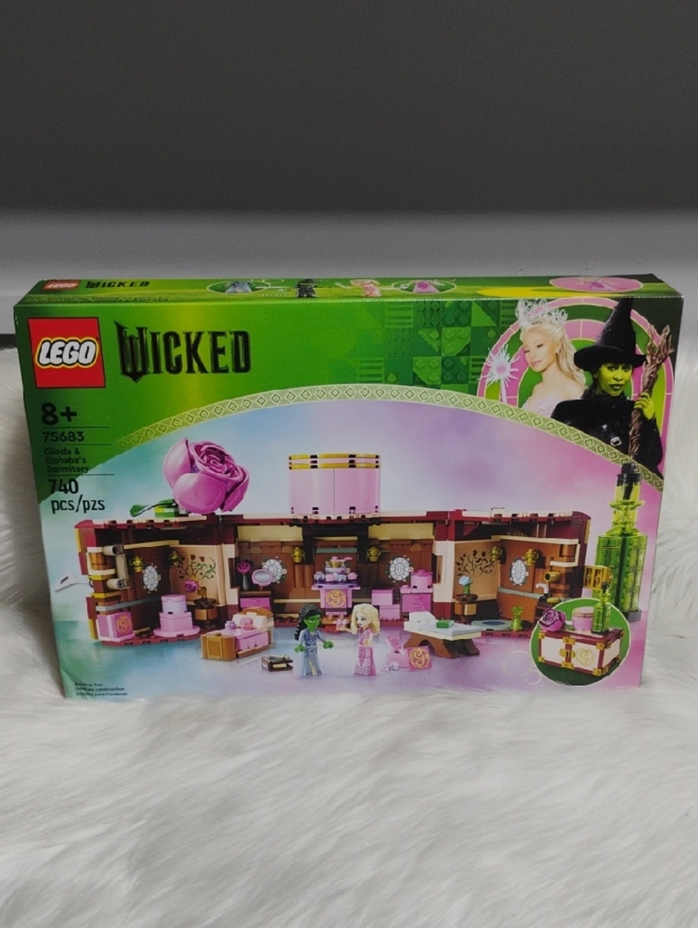 (C-66) New Lego Wicked Glinda & Elphaba's Dormitory 740pcs Set